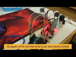 #Bualan 4 Julai: Pelajar cipta sistem RFID elak kecurian dorm