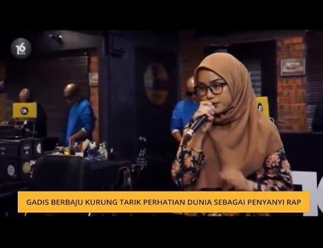 #Bualan 5 Julai: Gadis berbaju kurung tarik perhatian dunia sebagai penyanyi rap