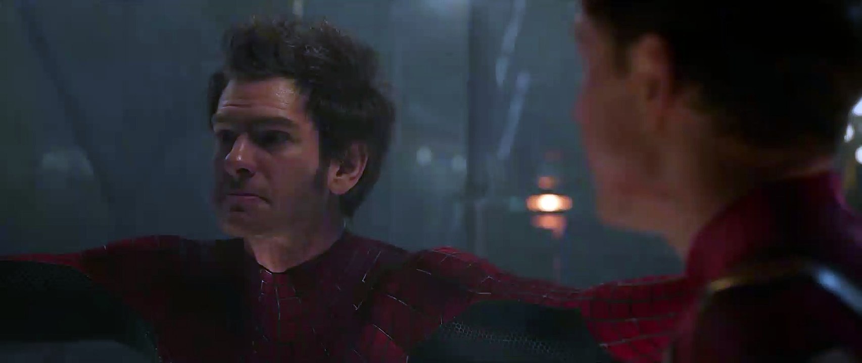 Spider-Man- No Way Home -3 Spideys Swinging- Clip (2021) 4K UHD