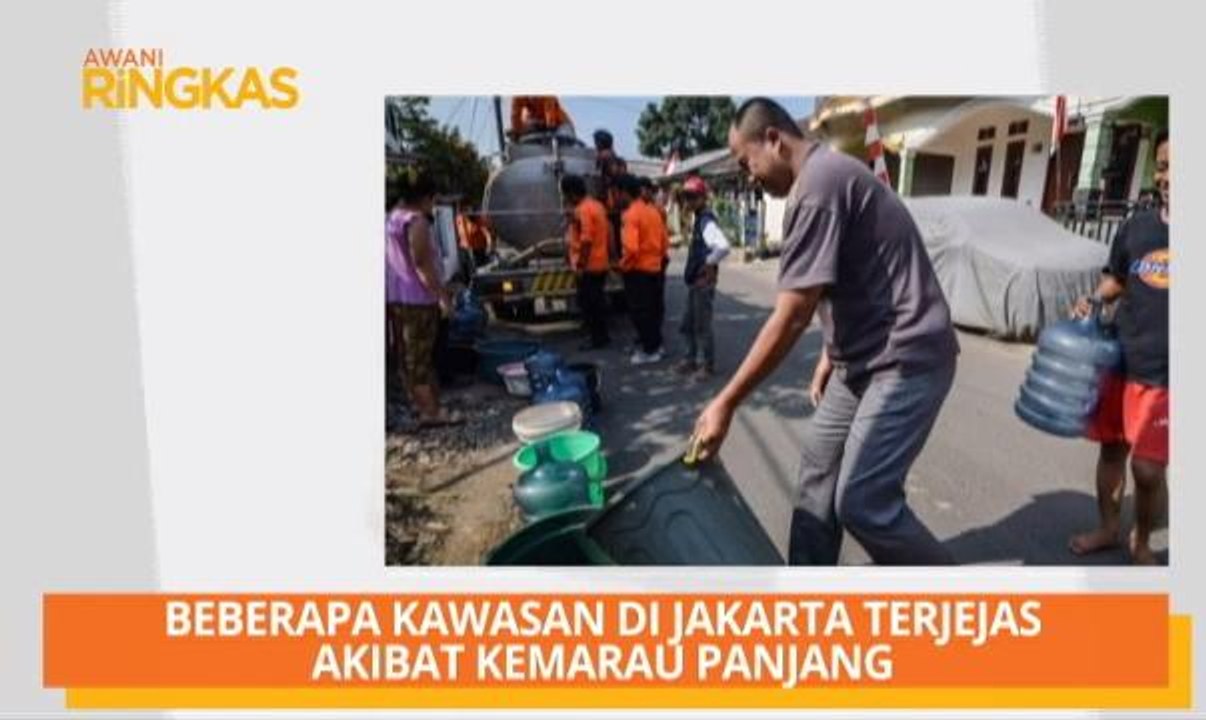 AWANI Ringkas: Beberapa kawasan di Jakarta terjejas akibat kemarau panjang
