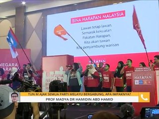 Bersatu dalam satu parti, itu strategi Tun M
