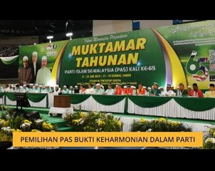 Pemilihan Pas bukti keharmonian dalam parti