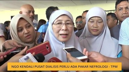 NGO kendali pusat dialisis perlu ada pakar nefrologi - TPM