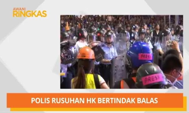 AWANI Ringkas: Polis rusuhan HK bertindak balas, pilihan raya Greece & Festival Dulang