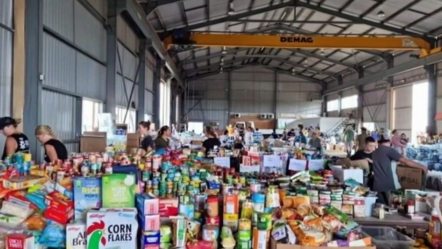 Volunteers and donations head to worst affected areas