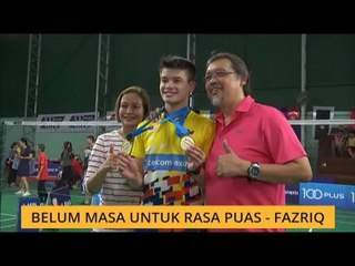 Belum masa untuk rasa puas - Fazriq