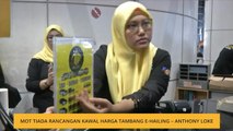 MOT tiada rancangan kawal harga tambang e-hailing - Anthony Loke
