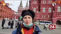 Dos mujeres detenidas en Rusia por mostrar carteles en contra de la Guerra contra Ucrania