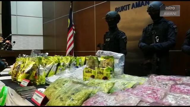 Polis tumpaskan sindiket memproses dadah bernilai RM10 juta