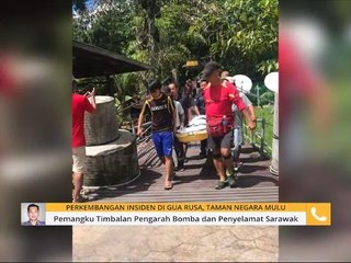 Perkembangan insiden di Gua Rusa, Taman Negara Mulu