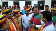 प्रवासियों के बीच दिल्ली पहुंचे राजस्थान भाजपा के नेता, चुनावी जीत के बीच हुआ होली नेह मिलन