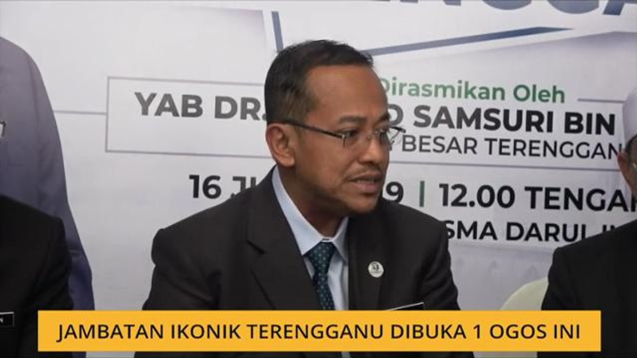 Jambatan ikonik Terengganu dibuka 1 Ogos ini