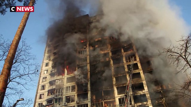 Guerre en Ukraine : fortes explosions dans le centre de Kiev