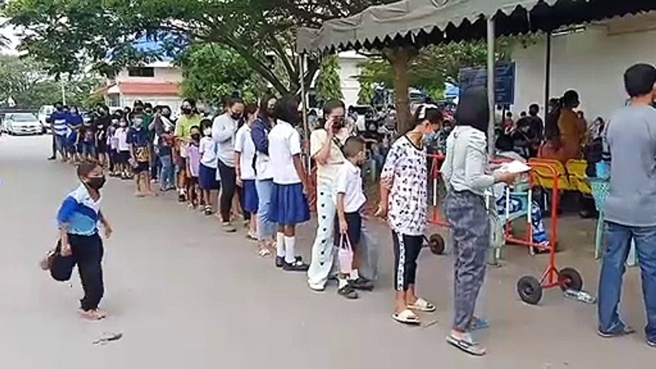 อำเภอนายายอามเร่งฉีดวัคซีนให้เด็ก(ชมคลิป)