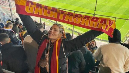 Galatasaraylı Pelin Öztekin'in maçı izlediği locada kavga çıkınca karakolluk oldu