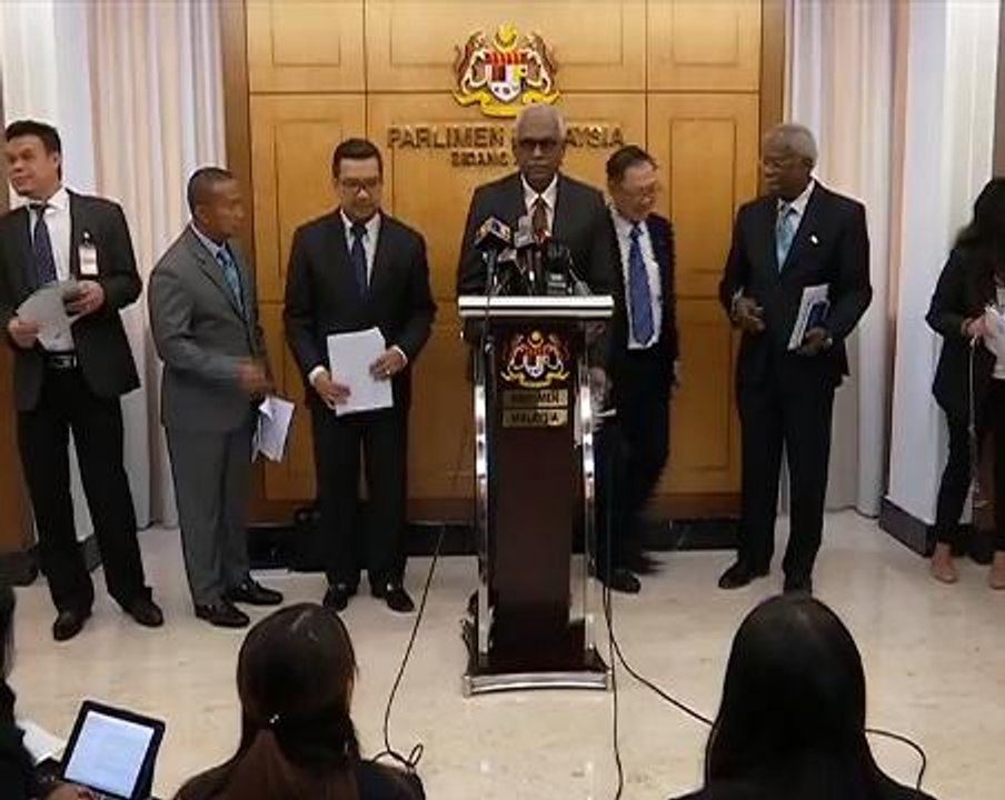 Sidang Media berhubung henti tugas loji rawatan air Sungai Selangor Fasa 1 (LRA SSP1)