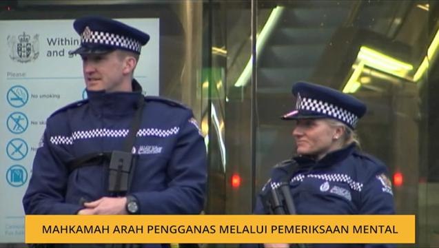 Mahkamah arah pengganas White Supremacist jalani dua penilaian mental