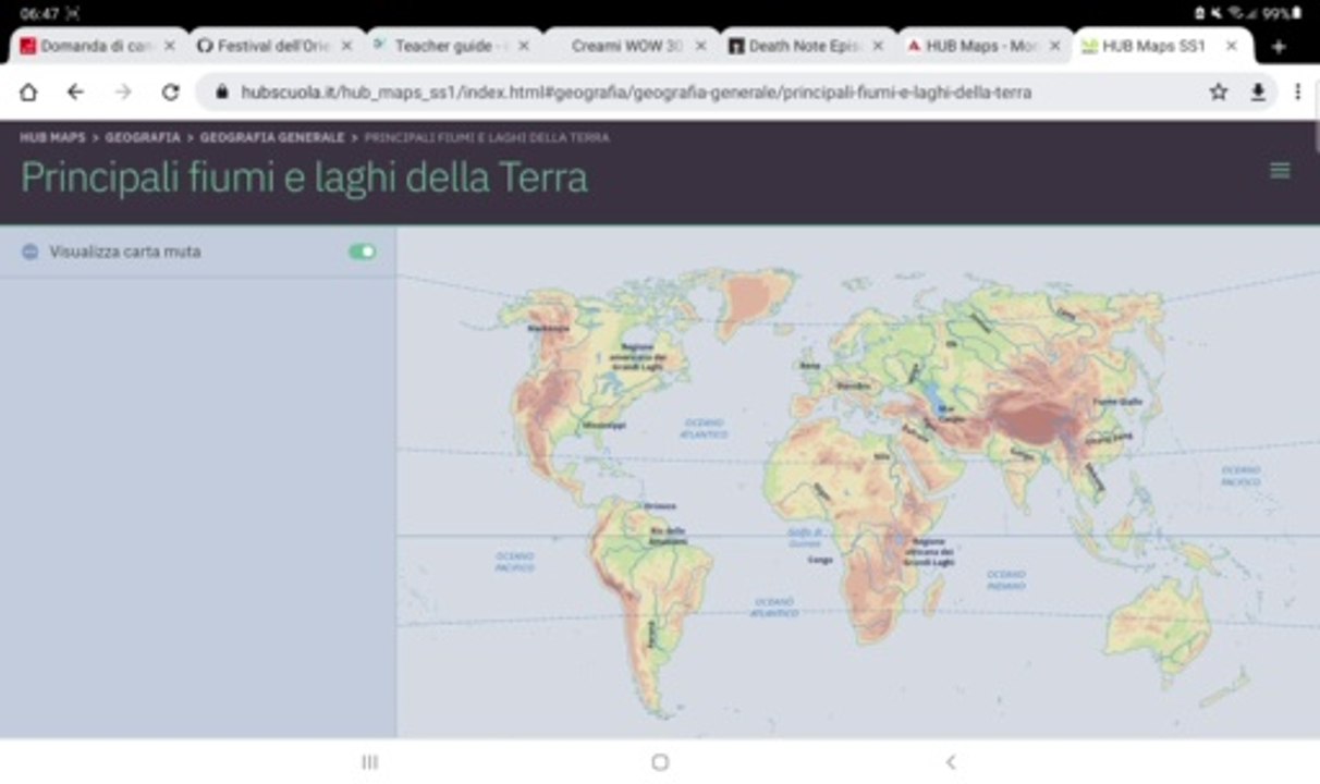 Atlante geografico e storico