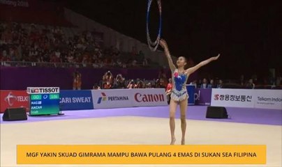 MGF yakin skuad gimrama mampu bawa pulang 4 emas di Sukan SEA Filipina