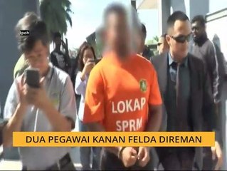 Dua pegawai kanan Felda direman