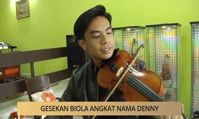 Khabar Dari Johor: Gesekan biola angkat nama Denny