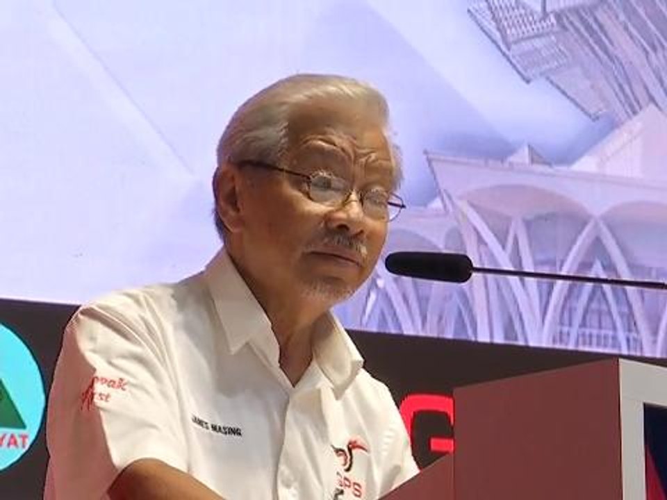 GPS 'wain tua' tetapi asli Sarawak - James Masing