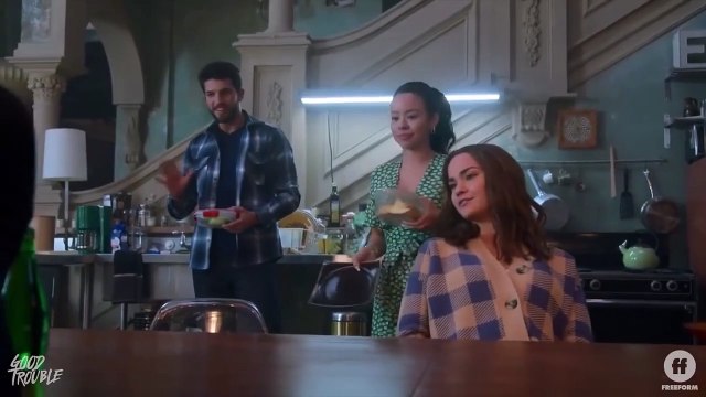 Good Trouble 4x02 Sneak Peek Kiss Me and Smile for Me (2022) The Fosters spinoff