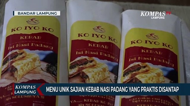 Menu Unik Sajian Kebab Nasi Padang yang Praktis Disantap