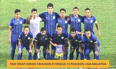 FAM sekat geran tahunan 8 hingga 10 pasukan Liga Malaysia