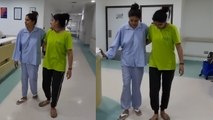 Sapna Choudhary का Hospital से Viral Video, सहारा लेकर चलती दिखी Fans परेशान | Boldsky