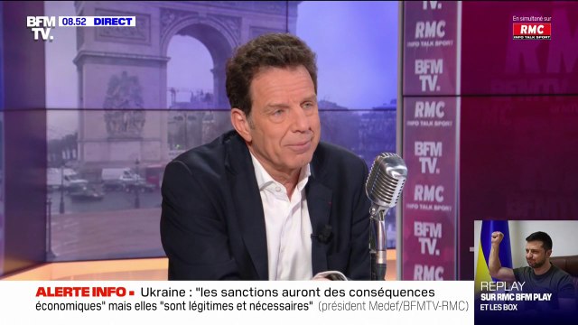 Geoffroy Roux de Bézieux: Il faut peut-être accepter de vivre avec le Covid-19 sans reconfiner, sans remettre des protocoles sanitaires