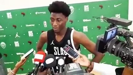 Après la défaite de son club le SLAC de Guinée face à L'AS SALÈ : Muhammed Lamine KEITA de la NBA ACADEMIE se confie sur le score