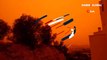 Sahra Çölü'nden gelen toz fırtınasının vurduğu İspanya'da gökyüzü turuncuya döndü