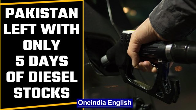 Pakistan: Reports reveal that only five days of diesel stocks are left | OneIndia News