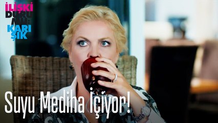 Suyu Mediha içiyor!