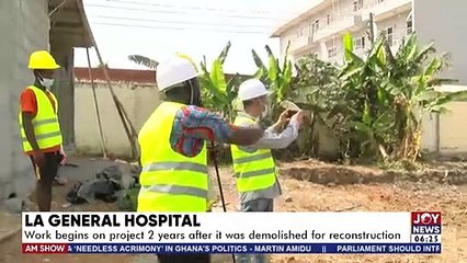 Work begins on project 2 years after it was demolished for reconstruction - AM News (15-3-22)