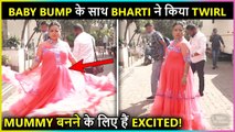 Bharti Singh Flaunts Her Baby Bump, Excited To Deliver Her Cute Baby