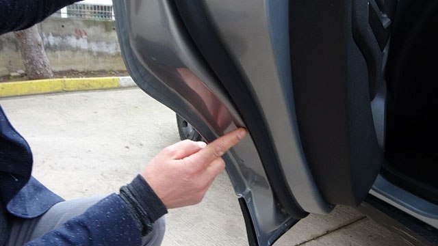 Aldığı sıfır araç 50 bin TL hasarlı çıktı