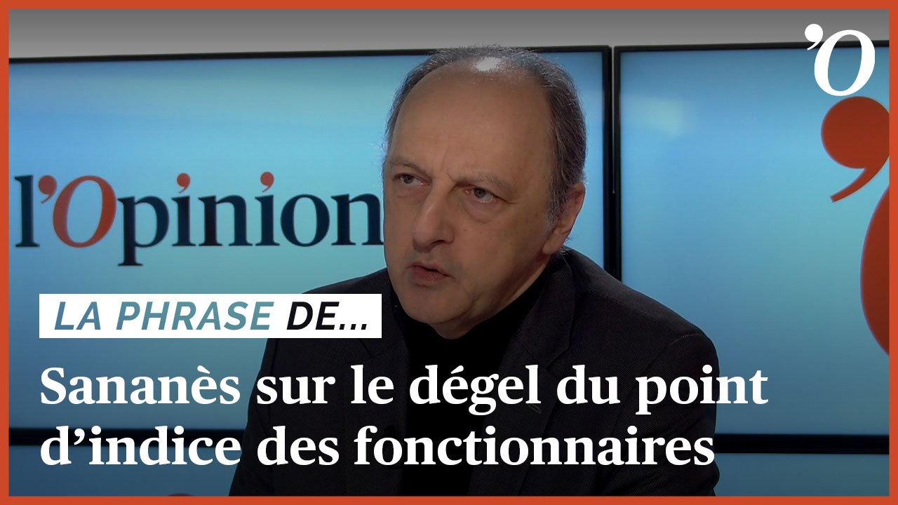 Bernard Sananès (Elabe): «Le dégel du point d’indice des fonctionnaires est un coup tactique»