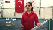 Serebral Palsili genç kız sporla hayata tutundu