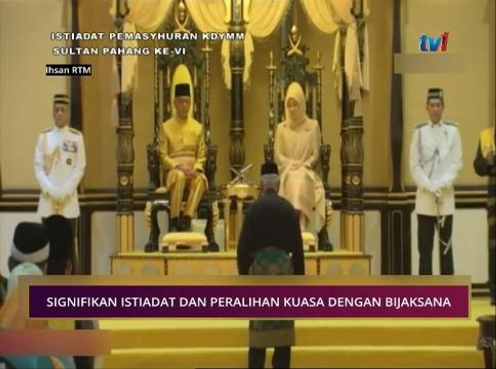 Pilihan AWANI 15 Jan: Signifikan istiadat dan peralihan kuasa dengan bijaksana