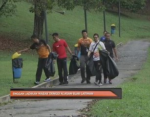 Enggan jadikan wabak denggi alasan elak latihan