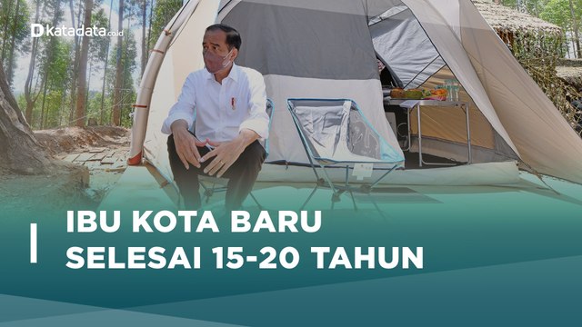 Pekerjaan Raksasa, Butuh 15-20 Tahun Untuk Rampungkan Ibu Kota Baru | Katadata Indonesia