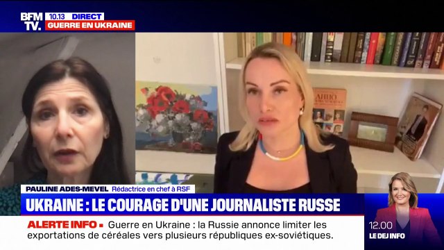 Pauline Ades-Mevel (RSF): Ce qu'il se passe depuis le 26 février, c'est une éradication du journalisme en Russie