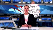 Journalist interrupts Russian TV news to protest against Ukraine invasion