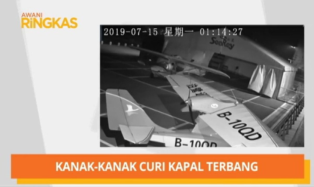 AWANI Ringkas: Kanak-kanak curi kapal terbang
