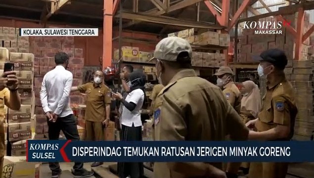 Disperindag Temukan Ratusan Jerigen Minyak Goreng