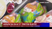 Avrupa'da en az et tüketen ülke Türkiye