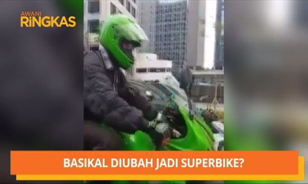 AWANI Ringkas: Basikal diubah jadi superbike?