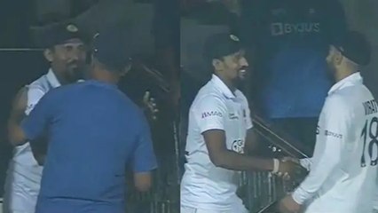 ವೈರಲ್ ಆಯ್ತು ಶ್ರೀಲಂಕಾ ಆಟಗಾರರ ಜೊತೆ Rahul Dravid ಮತ್ತು Virat Kohli ನಡೆದುಕೊಂಡ ರೀತಿ | Oneindia Kannada